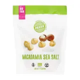 Makadamijų riešutai kepinti ir silpnai sūdyti MACADAMIA SEA SALT, ekologiški PAKKA