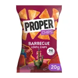 Lentil chips barbecue