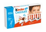 Milk chocolate KINDER, 200 g