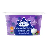 Buivolių pieno sūris be laktozės MOZZARELLA DI BUFALA CAMPANA DOP CILENTO