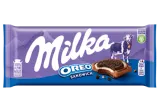 Pieninis šokoladas MILKA su sausainiais OREO, 92 g