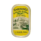 Sardinės alyvuogių aliejuje su citrinomis LA BELLE-ILOISE