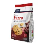 Speltų sausainiai su šokolado gabaliukais BISCOTTI FARRO, ekologiški SOTTOLESTELLE
