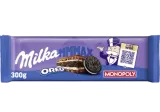 Pieninis šokoladas MILKA su OREO sausainių gabaliukais, 300 g