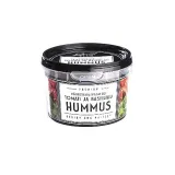 Humusas su saulėje džiovintais pomidorais ir bazilikais GOURMET CLUB