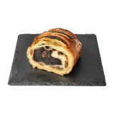 Layered pastry with poppy seed filling