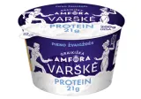 Liesa varškė GRAIKIŠKA AMFORA PROTEIN be laktozės,  0,9 % rieb., 200 g