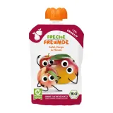 Obuolių, mangų ir persikų tyrelė, nuo 12 mėn., ekologiška FRECHE FREUNDE