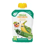 Obuolių, bananų, špinatų ir agurkų tyrelė, nuo 12 mėn., ekologiška FRECHE FREUNDE