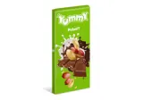 Молочная сладкая какао плитка YUMMY с арахисом, 85 г