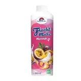 Buttermilk drink with passion fruits