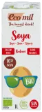 Sojų gėrimas be cukraus, ekologiškas ECOMIL, 1 l