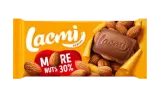 Молочный шоколад LACMI с цельными миндалями, 90 г