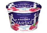 Greek Cottage Cheese AMFORA with Raspberries, 0.8% fat, 200 g