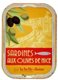 Sardinės su alyvuogėmis „Nice“ LA BELLE-ILOISE, 115 g