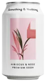 Gazuotas gaivusis gėrimas „Hibiscus & Rose“ SOMETHING & NOTHING, 330 ml