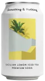 Gazuotas gaivusis gėrimas „Sicilian Lemon Iced Tea“ SOMETHING & NOTHING, 330 ml