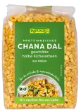 Skaldyti avinžirniai „Chana Dal“, ekologiški RAPUNZEL, 500 g
