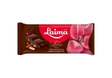 Dark chocolate LUKSS with cherries and almonds, 90 g