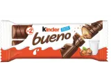 Вафельный батончик KINDER BUENO с шоколадом, 43 г