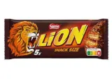 Шоколадные батончики LION STANDARD, 5 шт., 150 г