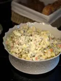 Potato salad with mayonnaise
