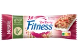 Dribsnių batonėlis NESTLE FITNESS su spanguol. ir braškėmis, 23.5 g
