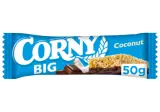 Coconut cereal bar CORNY BIG with milk chocolate coating, 50 g