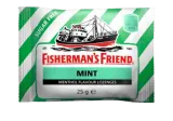 Becukrės pastilės FISHERMANS, mėtų skonio, 25 g