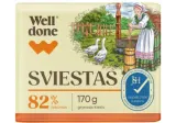 Sviestas WELL DONE, 82 % rieb., 170 g