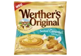 Saldainiai WERTHER'S ORIGINAL su sūrios karamelės įdaru, 125 g