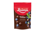 Dark chocolate dragee LAIMA, blueberry flavor, 140 g