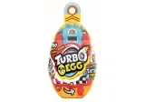 Chewy candies JOHNY BEE TURBO EGG with toy, 10 g