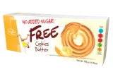 Sausainiai BOGUTTI be pridėtinio cukraus, su saldikliu, 135 g