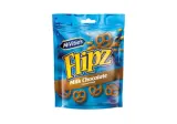 Breceliai FLIPZ, pieninio šokolado skonio, 90 g