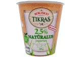ROKIŠKIO TIKRAS jogurtas be laktozės, 2,5 % rieb., 300 g