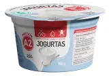Jogurtas iš A2 pieno, be laktozės, 2,5 % rieb., 180 g