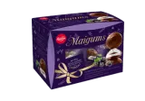 Зефиры LAIMA MAIGUMS с начинкой из черной смородины, 185 г