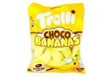 Zefyrai su įdaru TROLLI CHOCO BANANAS, 150 g