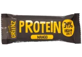 Batonėlis GREENZ PROTEIN su mangais ir šokoladu, 32 g