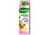 Pasukų jogurtas GAMTOS su bananais ir žemuogėmis, 1,2% r., be laktozės, 900 g