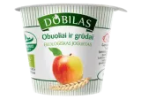 Valgom. ekologiškas jogurtas DOBILAS su obuoliais, 3,2 % rieb., 125 g