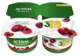 Jogurtas su vyšniomis ACTIVIA, 4 x 120 g, 2,9 % rieb., 480 g