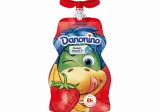 Valgomasis jogurtas DANONKI, braškių, bananų skonio, 2% rieb., 70 g