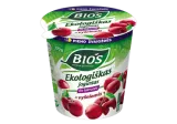 Ekologiškas jogurtas su vyšniomis be laktozės BIOS, 3,1 % rieb., 370 g