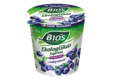Ekologiškas jogurtas su mėlynėmis be laktozės BIOS, 3,1% rieb., 370 g
