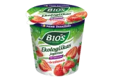 Organic yogurt with strawberries lactose-free BIOS, 3.1% fat, 370 g