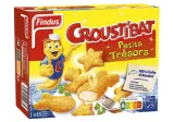 Šaldyti aliaskinė rudagalvių menkių piršteliai FINDUS, 450 g