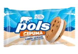 NEW! Edible ice POLS, vanilla flavor with cookies, 75 g