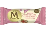 Edible ice STRAWBERRY WHITE MAGNUM, 81 g
